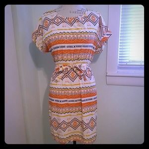 Western/Aztec Print Dress