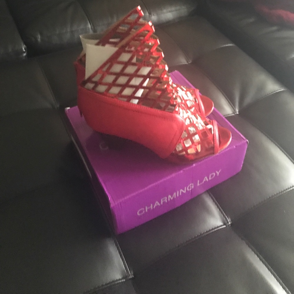 Red booties
