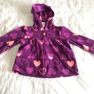 Heart hoodie jacket