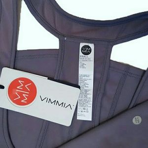 Vimmia Sweat Movement Tank Top Slate Grey Mesh W Size Small