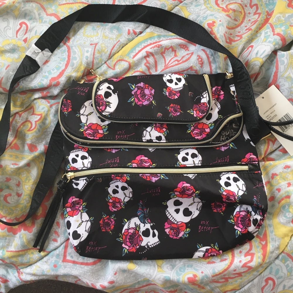 Betsey Johnson Skull bag
