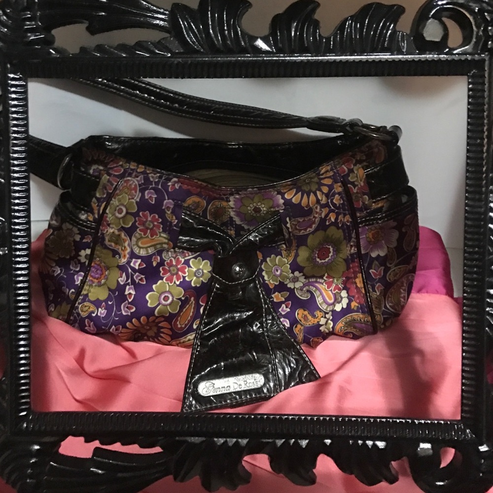 Genna do Rossi floral purse