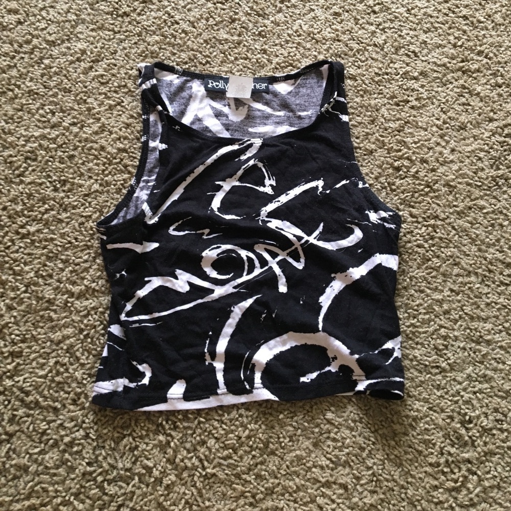 Polly & Esther crop top