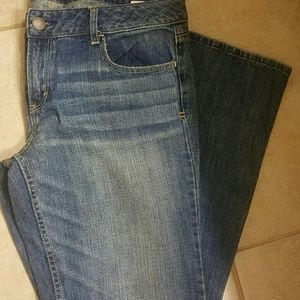 AEO 14L Hipster Flare Jeans