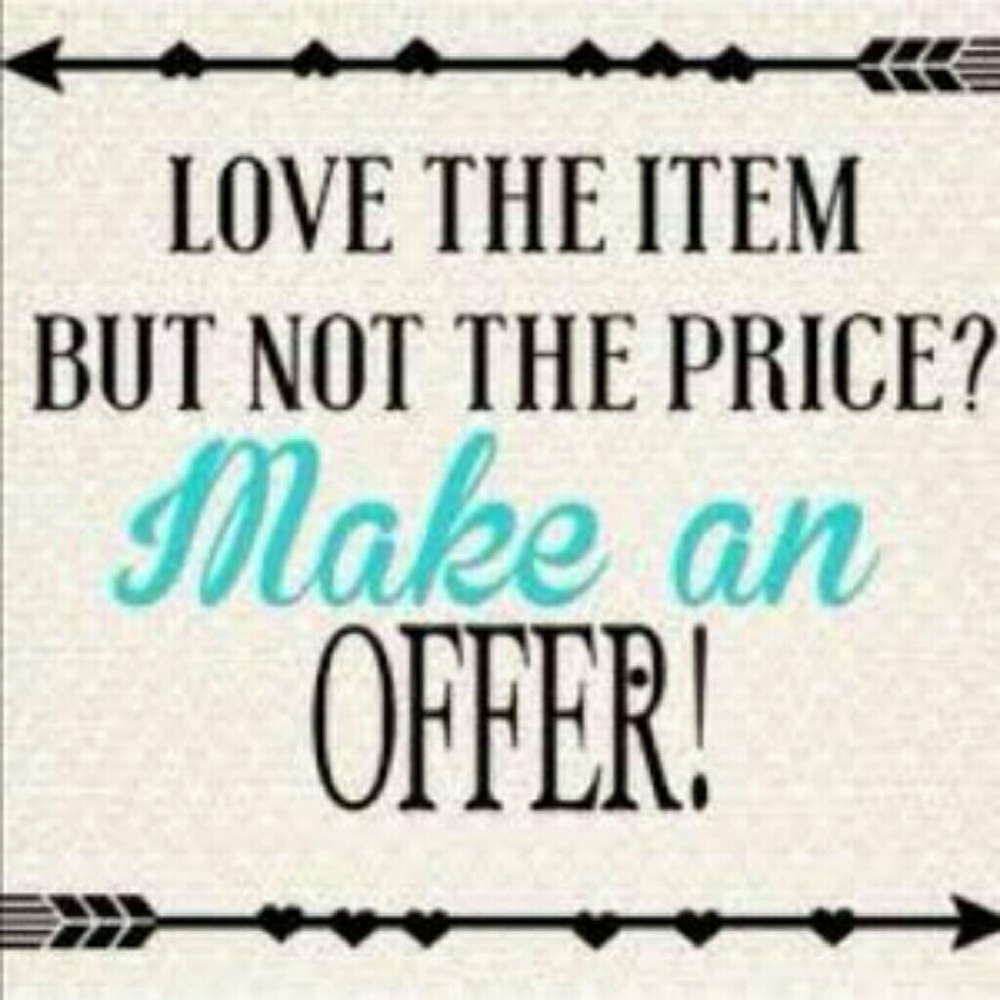 Open to all reasonable offers!!