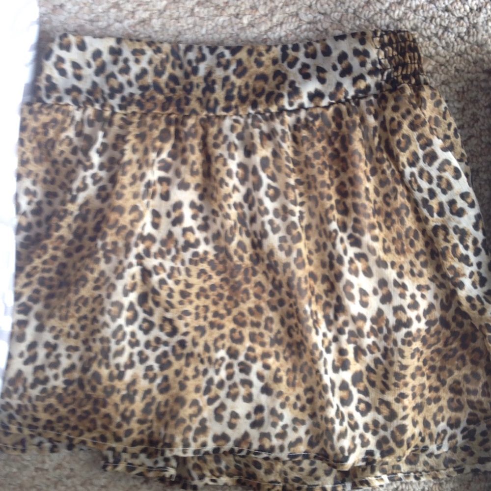 Cheetah skirt!