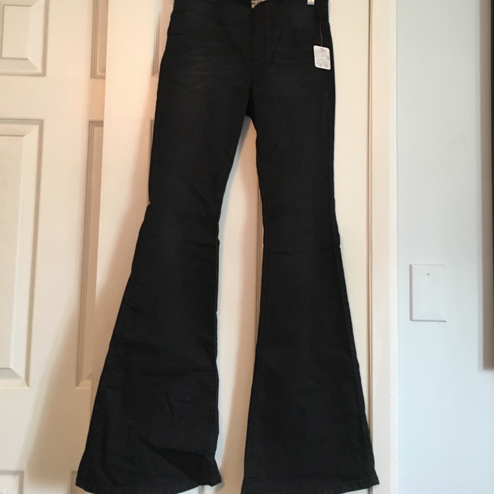 Free People High Waist Flare Jean