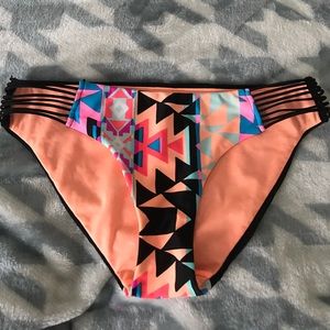 Aztec print swim bottoms