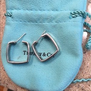 Excellent condition like new Tiffany hoops