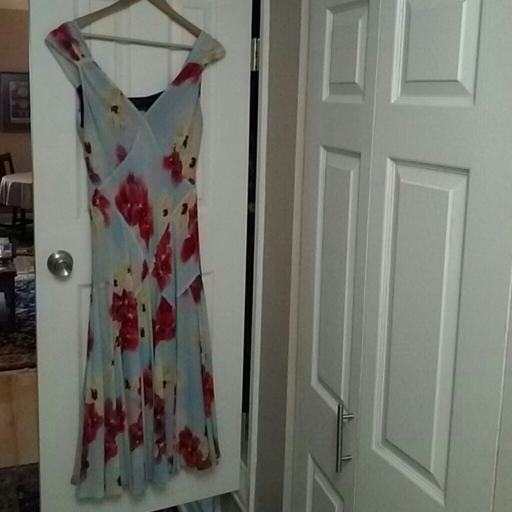 Floral spring dress