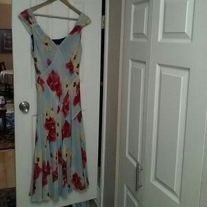 Floral spring dress