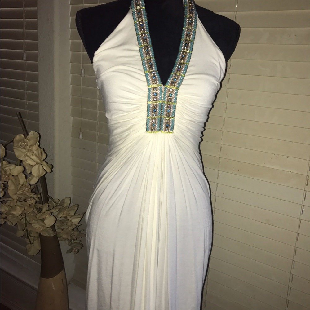 💥SALE💥💎Sky💎 bling V-neck halter dress/tunic