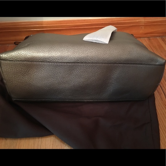 SOLD 🅿️🅿️Gucci Soho Double Chain Pewter NWT - Picture 6 of 6