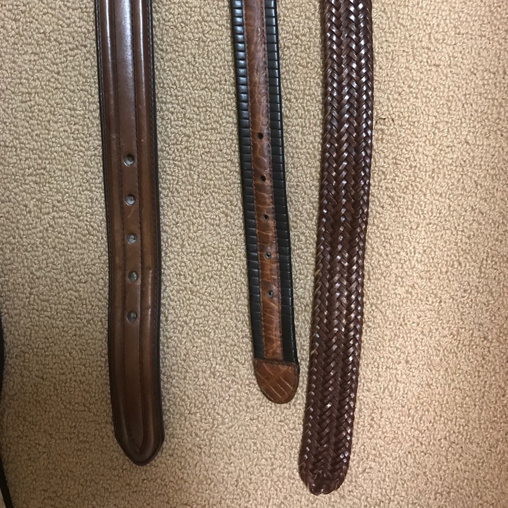 2 leather belts - Picture 3 of 5