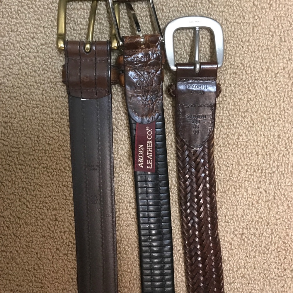 2 leather belts - Picture 5 of 5