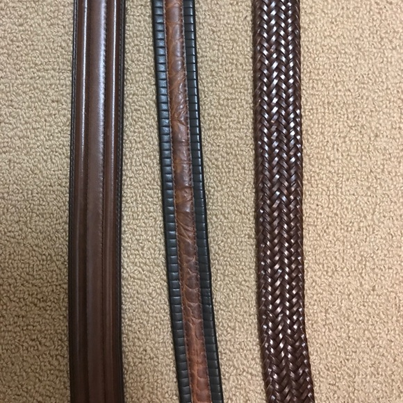 2 leather belts - Picture 2 of 5