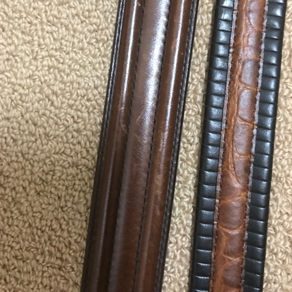 2 leather belts - Picture 4 of 5