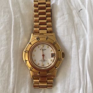 GRUEN fashion gold watch