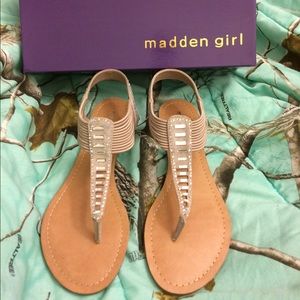 Madden girl brand new sandal slip one