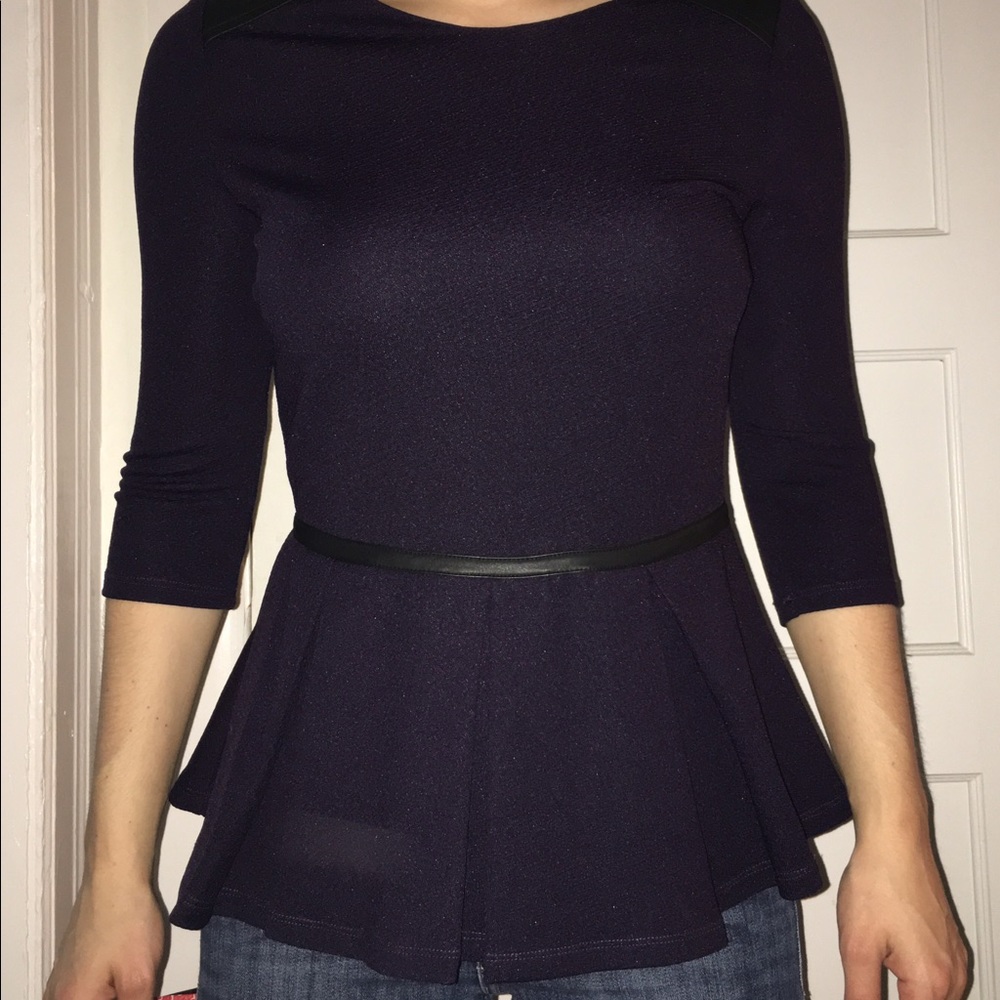 Peplum top