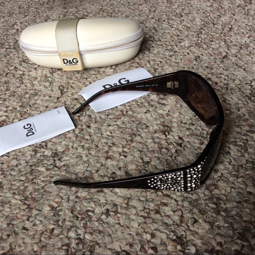 Dolce & Gabbana Swarovski Crystal Sunglasses