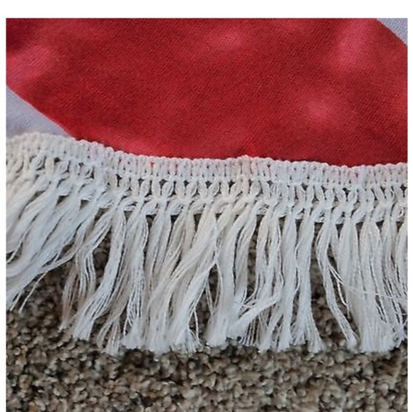 Last 1!American flag round beach throw wrap sarong - Picture 4 of 8