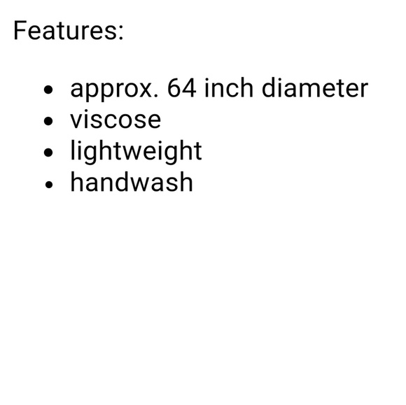 Last 1!American flag round beach throw wrap sarong - Picture 6 of 8