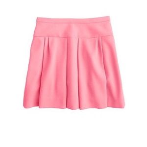 LAST CHANCE Coral Pleated J.Crew Skirt