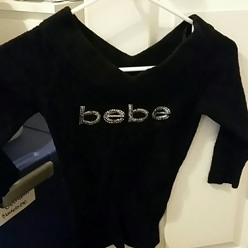 3/4 sleeve Bebe sweater