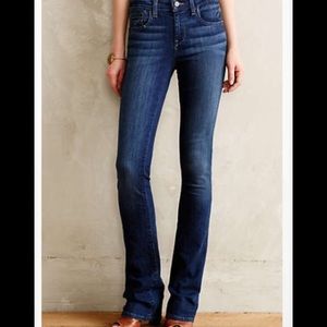 Anthropologie slim straight  Pilcro jeans