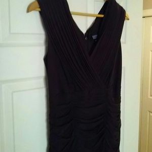 Tadashi chocolate brown dress