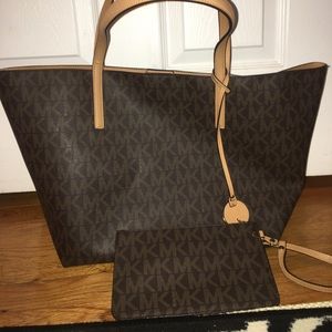 MK tote and wristlet bundle
