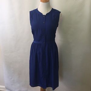 BNWT J.Crew factory sleeveless shirt dress