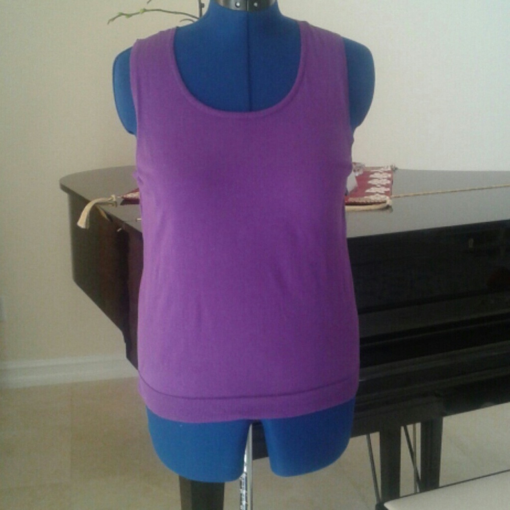 Ralph Lauren Vivid Purple Sleeveless Top