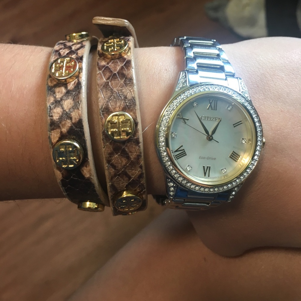 Tory Burch Python Bracelet - image 1