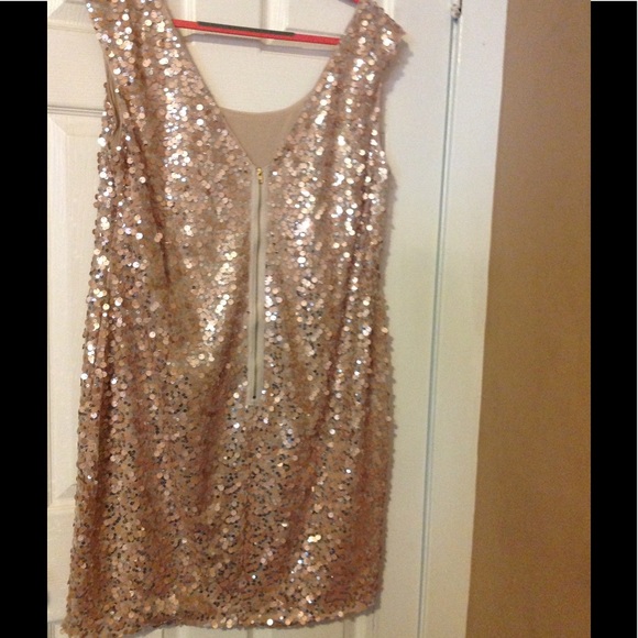 Women's plus size sequin dress - Picture 3 of 3