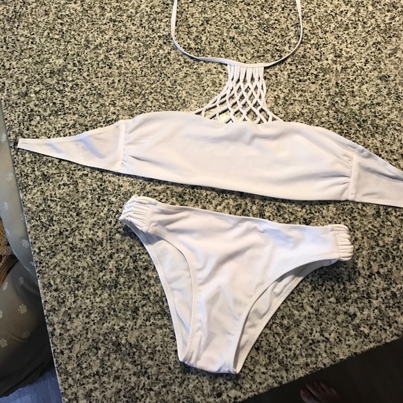 Other - Brand new white bathing suit.