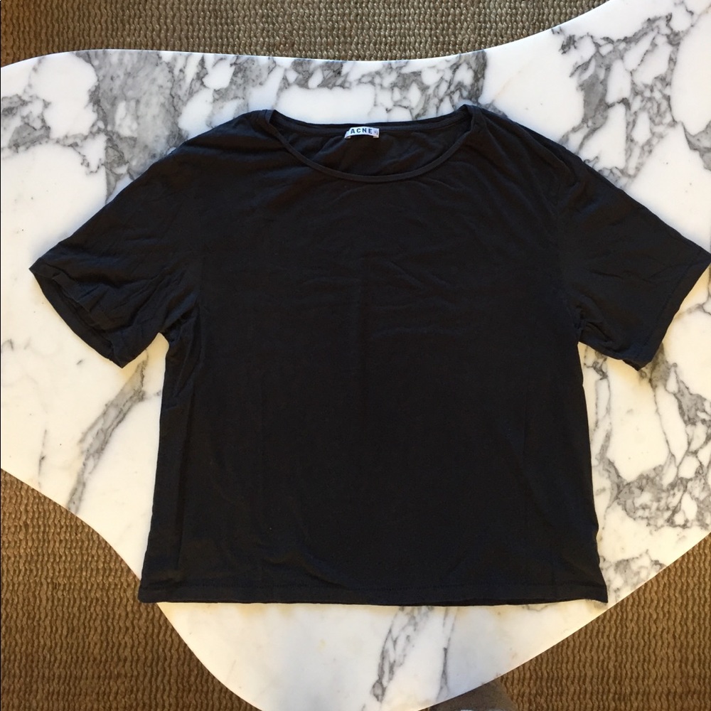 Acne boxy tee 100% cotton