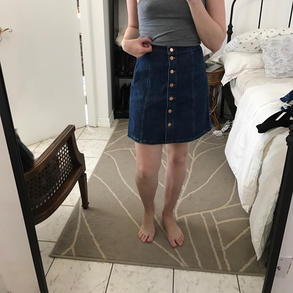 J. Crew Denim Skirt