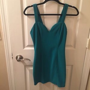 Tobi Teal Bodycon Dress
