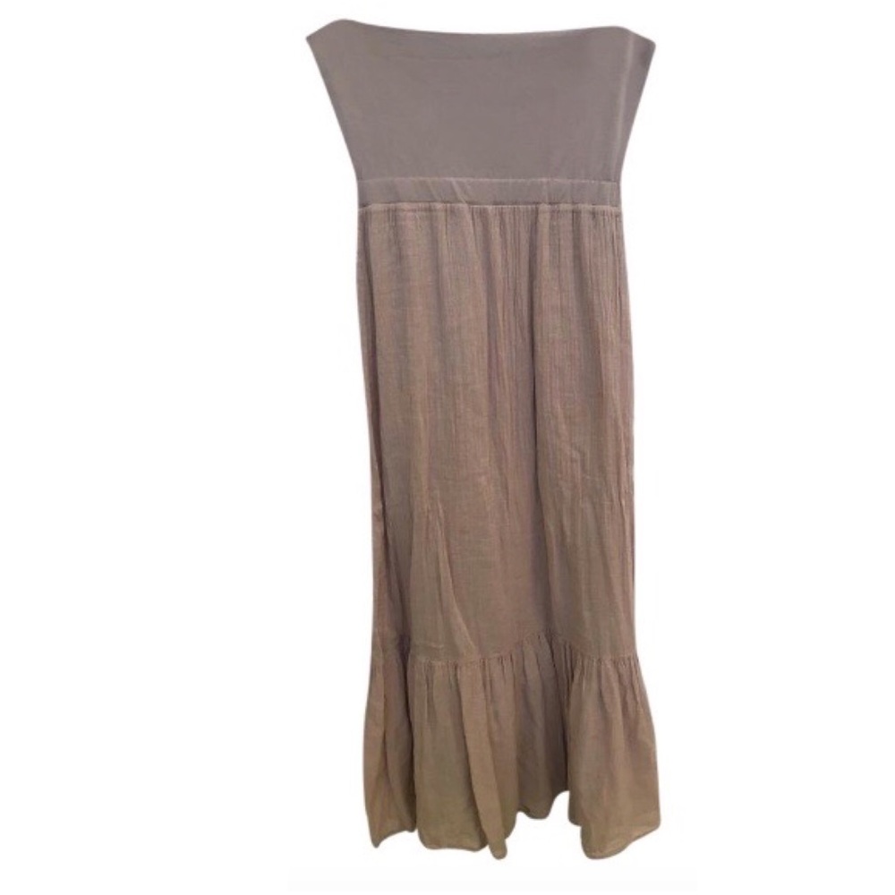 Splendid Strapless Summer Dress