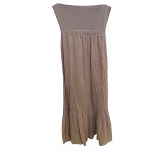 Splendid Strapless Summer Dress