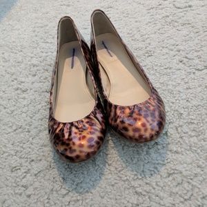 J. Crew tortoise shell Cece ballet flats size 6.5