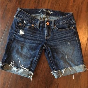American eagle denim shorts