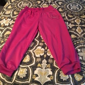 Under Amour Capri sweatpants.