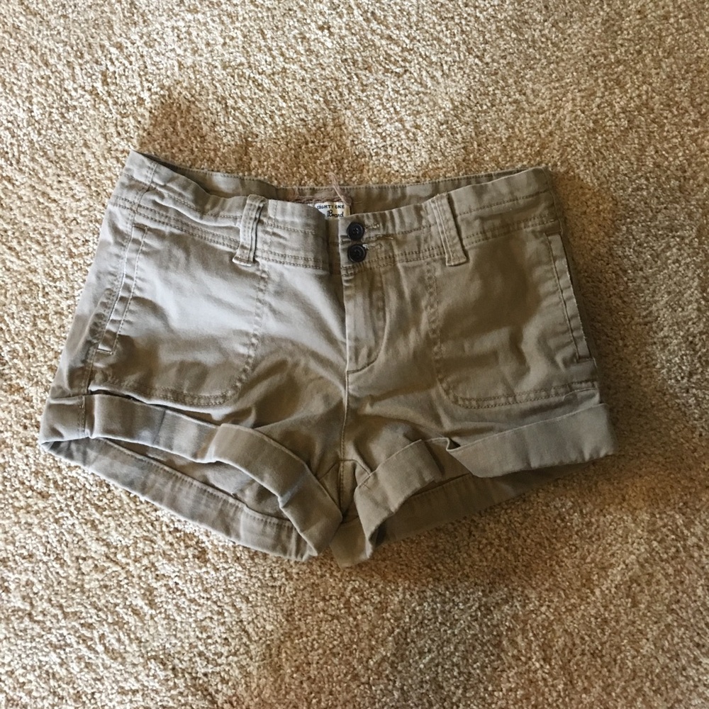 Khaki shorts