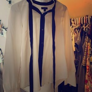 J.Crew cream blouse