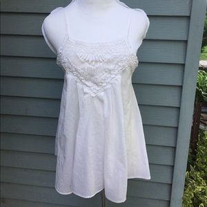 VICTORIAS'S SECRET baby doll top.