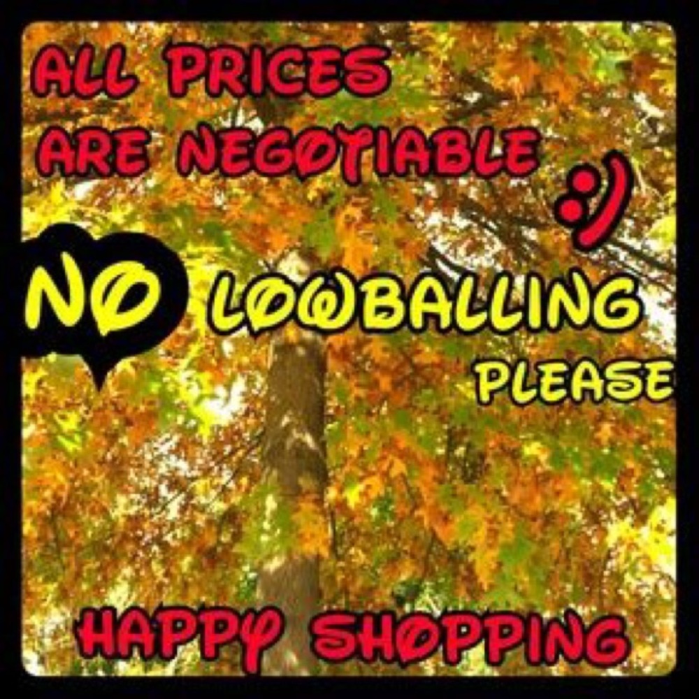 No lowballing please!