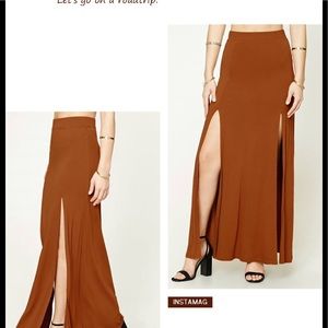 Maxi skirt